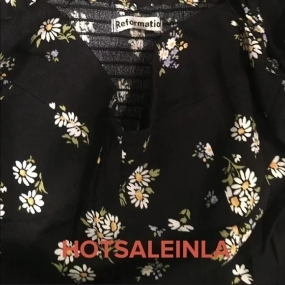 Reformation Reign Top in Daisy *NEW* - Picture 6 of 7